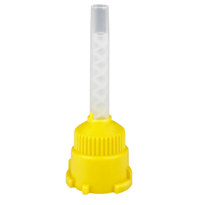 TDS Yellow Mixing Tips, Short, 48/Pk