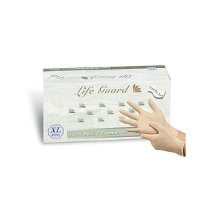 Lifeguard Latex Gloves, 100/box