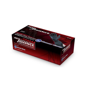 Diamond Gloves Black Nitrile Gloves IF51, 100/Box